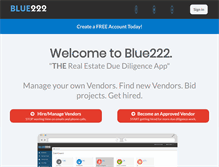 Tablet Screenshot of blue222.com